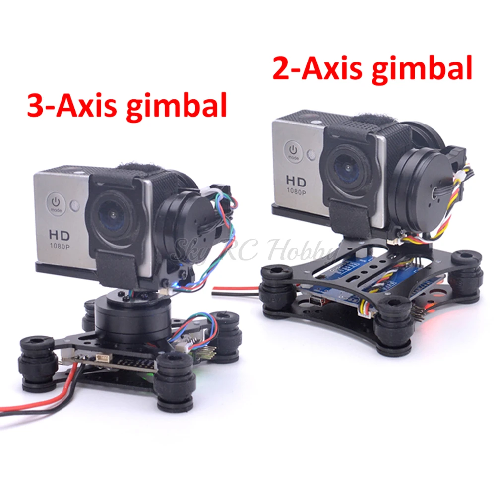 Drone Gimbal For Gopro Hero - Lekki 2 osi/3-Axis Gimbal bezszczotkowy deska