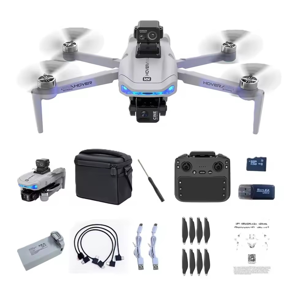 Dron z trójosiowym gimbalem 2K – Drone Gimbal 3 Axis recenzja i cena